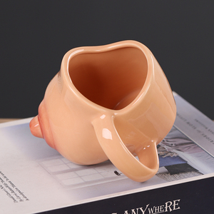 クリエイティブ磁器カップセラミックコーヒーマグ女性の体の胸大きなおっぱいマグ - Product Image 4