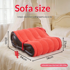 Cama y Silla Inflables para Posiciones Sexuales, Almohada Erótica para Parejas, Juegos para Adultos, Sofá en Forma de S con Sensación Realista - Product Image 2