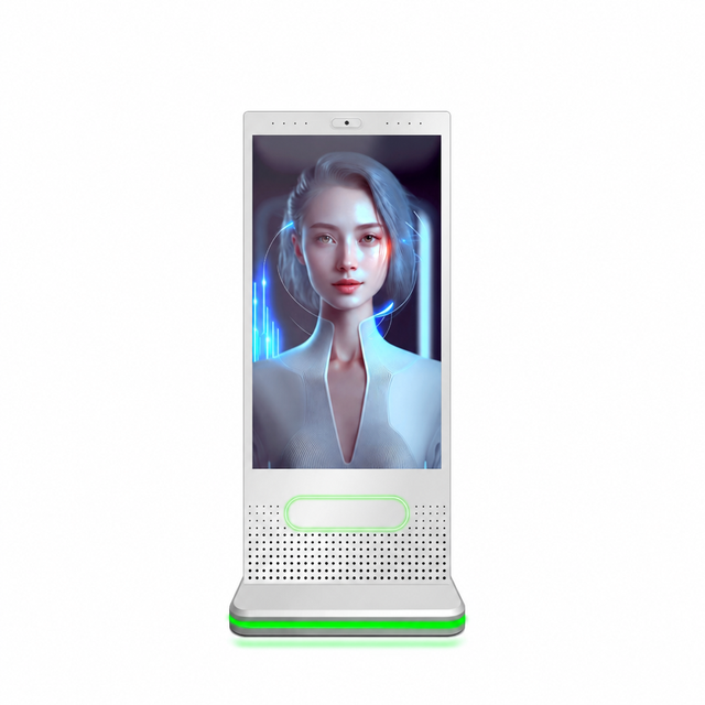 Best Selling AI Digital Human Display Interactive Kiosk with Camera Speaker for Indoor Retail Exhibition OEM Wholesale