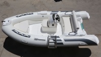Bateau semi-rigide gonflable en fibre de verre 4.3m (14.3ft) pour plongée et sauvetage, léger et stable, modèle 430, garantie 3 ans - Vente chaude