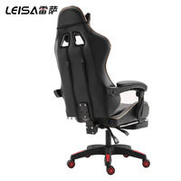 Chaise de bureau ergonomique pivotante Anji Leisa en gros, chaise de jeu de course inclinable avec repose-pieds