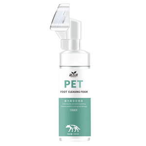 Manufacturer Wholesale Eco-friendly Pet Paw Foam Paw <strong>Shampoo</strong> Massage Cleaning Paw Pet Foot SPA Claw Care <strong>for</strong> <strong>Cats</strong> and Dogs - Product Image 1