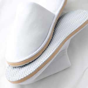 Manufacturer OEM <b>Disposable</b> Eco Friendly Stone Paper Packaged Coral Fleece Cotton Guestroom Accessories Hotel Dry Amenities Set - Product Image 3