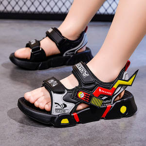 Sandales de plage tendance pour garçons, sandales ouvertes d'été pour enfants, sandales de sport unisexes légères pour enfants - Product Image 4