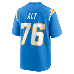 Maillot de <span class=keywords><strong>football</strong></span> Justin Herbert de la nouvelle saison <span class=keywords><strong>2024</strong></span> des Chargers bleu poudre, respirant, pour l'entraînement d'équipe, vêtements de sport - Product Image 5