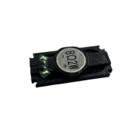 1635 JL-163 Altavoz de 16 mm x 35 mm, 8 ohmios, 2 W, Carcasa de Plástico, Unidad de Controlador Magnético Interno Pasivo de Alta Calidad, Altavoz Cuadrado para Monitor LCD de Portátil