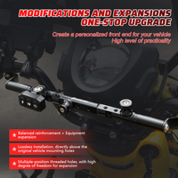 Barra Transversal para Manillar de Motocicleta, Soporte de Expansión Multifuncional, Barra Estabilizadora de Equilibrio para Modelos Honda Cross Cub CC110