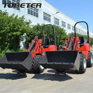 TOBETER H180 hemat energi 4x4 pemuat roda <span class=keywords><strong>Mini</strong></span> untuk Finishing situs taman logistik - Product Image 4