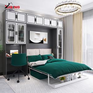 Étagère murale intégrée moderne de luxe <span class=keywords><strong>Lit</strong></span> escamotable pour petits appartements Salon <span class=keywords><strong>Bureau</strong></span> ou chambre à coucher - Product Image 2