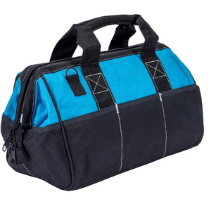 Bolsa de Herramientas de Poliéster con Boca Ancha y Bolsillo Interior Duradero con Cierre de Cremallera para Almacenamiento de Herramientas para Pintores, Carpinteros y Constructores - Product Image 2