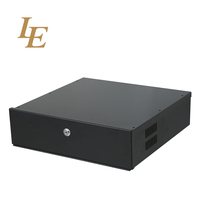 Boîtier de sécurité en acier laminé à froid SPCC de taille personnalisable avec ventilateur pour la protection des DVR/NVR (marque LE/OEM) en stock, certifié CE