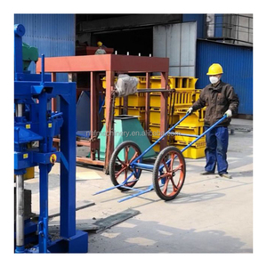 Umweltfreundliche QTJ4-40B2 Beton-Verbundstein-Herstellungsmaschine Zementmischanlage Ziegelmaschine und Betonmischer - Product Image 5