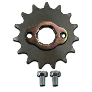 Kit de Transmisión con Cadena y Piñón para Motocicletas Italika 125z, FT <span class=keywords><strong>125</strong></span>, FT 125TS, <span class=keywords><strong>DT</strong></span> <span class=keywords><strong>125</strong></span>, <span class=keywords><strong>DT</strong></span> <span class=keywords><strong>125</strong></span> Sport Urban - Product Image 2
