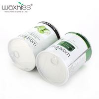Waxkiss 800g naturel doux étain cire cire dépilatoire pour les jambes vert cheveux cire idéal pour les peaux sensibles
