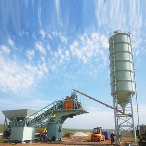 โรงงานผสมคอนกรีตแบบสายพานขนาดใหญ่ SICOMA HZS240 พร้อมการรับประกัน 2 ปี ผลิตในประเทศจีน - Product Image 1