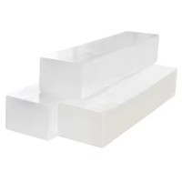 Base de savon à la glycérine de marque privée biologique 2 lb blanc clair transparent fait à la main