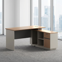 Bureau de direction moderne avec rangement - Mobilier de bureau commercial Poste de travail de direction