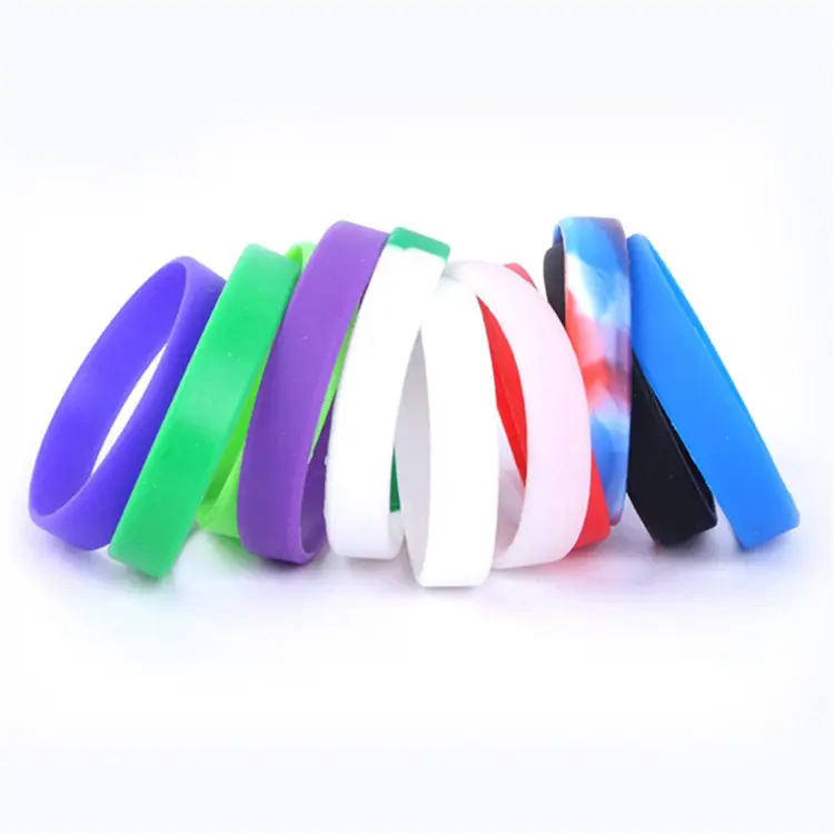 Bracelet de montre personnalisé, en silicone avec logo imprimé