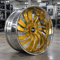 Jantes forgées RUJ OEM Canale en alliage, 20-24 pouces, 5x112 5x120 5x114.3 pour Maybach Classe S, BMW 740i M760Li, Audi A8 RS7, Lexus LS