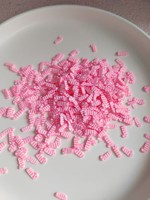 Tranches de pâte polymère en forme de canne à sucre de 5 mm en gros, confettis de Noël pour slime, gobelets à boules de neige, projets de shaker, remplissage DIY