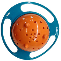 Probebi Bol pour bébé rotatif sans déversement de haute qualité avec couvercle Design mignon pour enfant Vaisselle en plastique PP écologique pour ensembles de vaisselle