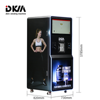 Máquina Expendedora Automática DKM para Fitness de Batidos de Proteína de Varios Sabores con Mezclador para Gimnasio