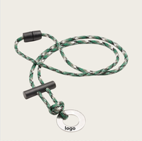 Pendentif de survie EDC Firecraft Paracord Ceramic Striker Ferro Rod Steel Fire Starter Necklace