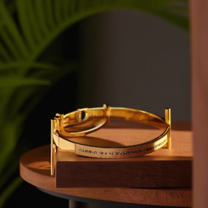 316L Stainless Steel Bracelet PVD Gold Plating Resistant Sustainable Fashion <b>Bangle</b> For Women And <b>Men</b> - Product Image 3