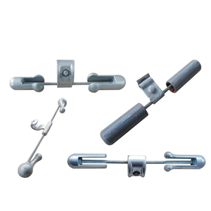 Vente chaude Zone D'alliage D'aluminium Productif Raccords Traverse En Forme Amortisseur D'espacement - Product Image 5