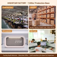 Veilleuse personnalisée pour bébé, machine de sommeil, réveil avec lumière du lever du soleil, fonction bruit blanc, usine OEM, marque privée