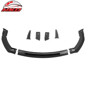 Convient pour Dodge Charger Widebody 2020-2023, lèvre de pare-chocs avant style IKON, noir brillant - Product Image 4