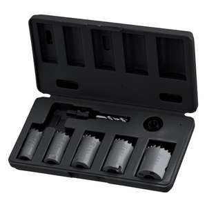 ชุดเลื่อยฉลุขนาด22-38มม. hss-Co 0278/005 M42 8% หลุมขนาด22-38มม. (7ชิ้น) -EAN บิตเจาะ8012667311032เลื่อยหลุมและ arbors - Product Image 1