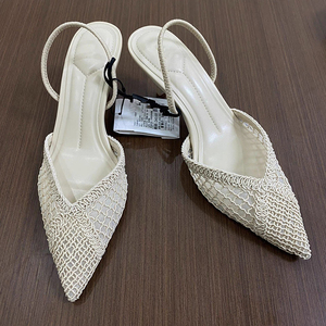 ZAWholesale Luxury Women's Summer Lace-up Thin <strong>Heels</strong> Sandals New Style <strong>Close</strong> <strong>Toe</strong> <strong>High</strong> <strong>Heels</strong> Sexy Casual Solid Color Bridal Shoes - Product Image 6