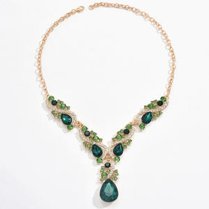 ผู้หญิงยุโรปอเมริกาขายดีสร้อยคอชุบเงินเรขาคณิตอินเทรนด์เชื่อมโยงห่วงโซ่สไตล์วังวินเทจสง่างาม - Product Image 5