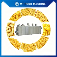 Machine de production de pâtes extrudées multifonctionnelle pour macaronis courts