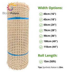 Anyaman polos bahan baku rotan Indonesia alami anyaman rotan gulungan anyaman untuk dekorasi Perabotan Rumah - Product Image 3