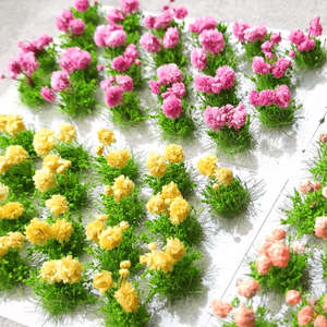 Miniature de fleurs séchées artificielles Crab Kingdom, grappes de fleurs pour table de <span class=keywords><strong>sable</strong></span>, paysage, bricolage, arrangement floral, décoration de jardin <span class=keywords><strong>à</strong></span> domicile - Product Image 1