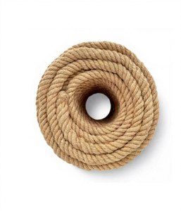 <span class=keywords><strong>Cuerda</strong></span> de yute y sisal de alta resistencia, trenzada de 3 o 4 cabos, color marrón natural, para manualidades, uso náutico, barcos, decoración del hogar y colgados. - Product Image 6