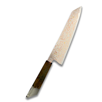 Offre Spéciale en ligne Couteaux de cuisine japonais multi-usages Couteau Kiritsuke Damas en cuivre 33 couches