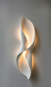 Custom Steel 3D Printed Moon Shape Wall Lamp Modern Design Residential Use Blue Shade Changeable Color <b>Waterproof</b> LED <b>Lighting</b> - Product Image 5