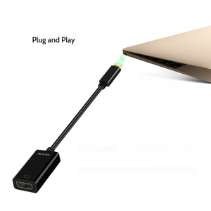 USB 3.1 Type C 4K HDTV อะแดปเตอร์ USB C 4K 30Hz อะแดปเตอร์เข้ากันได้กับโปรเจคเตอร์ <span class=keywords><strong>mcbook</strong></span> <span class=keywords><strong>Pro</strong></span> แล็ปท็อป - Product Image 5