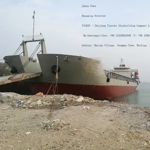 7520 DWT Self Propelled Barge IACS CCS Kelas Pesisir Layanan untuk Dijual Di Cina (YH0197)