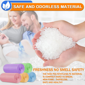 1.5 Gallon Trash <strong>Bags</strong> Small Bathroom <strong>Garbage</strong> <strong>Bags</strong>, Unscented Wastebasket Liners, Strong Kitchen <strong>Garbage</strong> <strong>Bags</strong> Colorful Bin <strong>Bags</strong> - Product Image 6