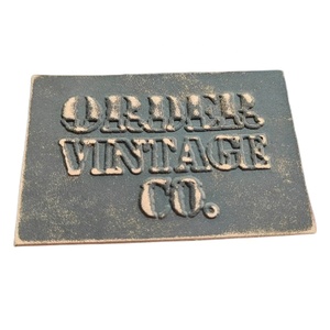Custom Personalized Embossed Logo <strong>Jeans</strong> Genuine Leather Patch Leather <strong>Label</strong> and Tags for Garment Bags Shoes Top OEM Customized - Product Image 2