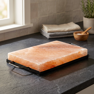OEM Carved Slabs for <b>Kitchen</b> Use Direct Factory Supplier's Eco-Friendly Organic Premium Quality Himalayan Pink Salt Cooking Slab - Product Image 1