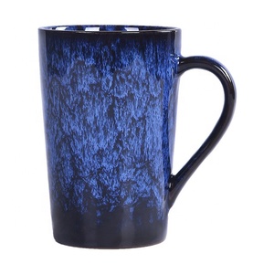 En gros usine <span class=keywords><strong>pas</strong></span> <span class=keywords><strong>cher</strong></span> prix design créatif 400ml en céramique émaillée de couleur tasse d'eau tasse - Product Image 1