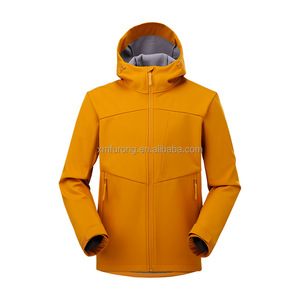 Couple's Winter Softshell <strong>Canvas</strong> <strong>Jacket</strong> <strong>Men</strong> Women Stand Zipper Front Warm Reversible Hooded Single-Layer Hiking Mountaineering - Product Image 5