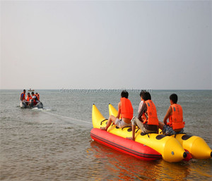 2025 barco <span class=keywords><strong>Banana</strong></span> inflable más popular para juegos de agua - Product Image 2
