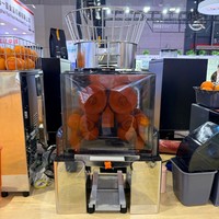 Presse-agrumes commercial à alimentation automatique NS2000E-4 |   Presse-agrumes automatique 20 oranges/minute pour petites entreprises
