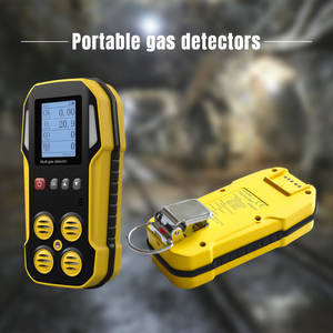 Détecteur de gaz multi-gaz portable ZHONGMEI 4-en-1 avec détection H2S/CO/O2/CH4, machine minière légère de 250g - Product Image 6